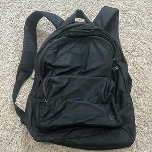 Lululemon Athletica Black Backpack